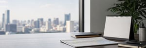 Planning Workspace with Downtown Skyline and Clean Layout-1