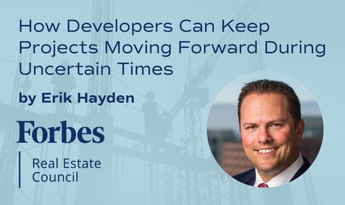 How Developers Can Keep Projects Moving Forward During Uncertain Times