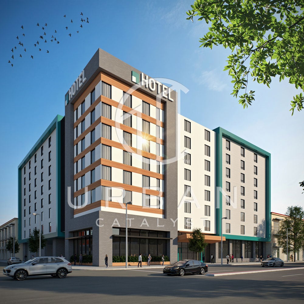 rendering of new Keystone construction project in San Jose