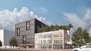 rendering of Paseo real estate project in San Jose