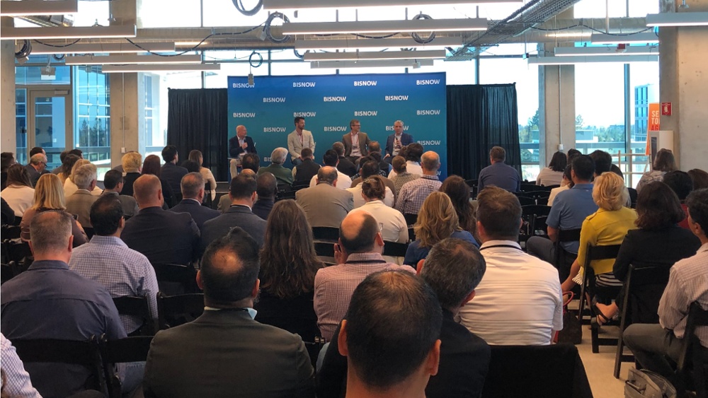 panel speaking at Silicon Valley State of the Market event
