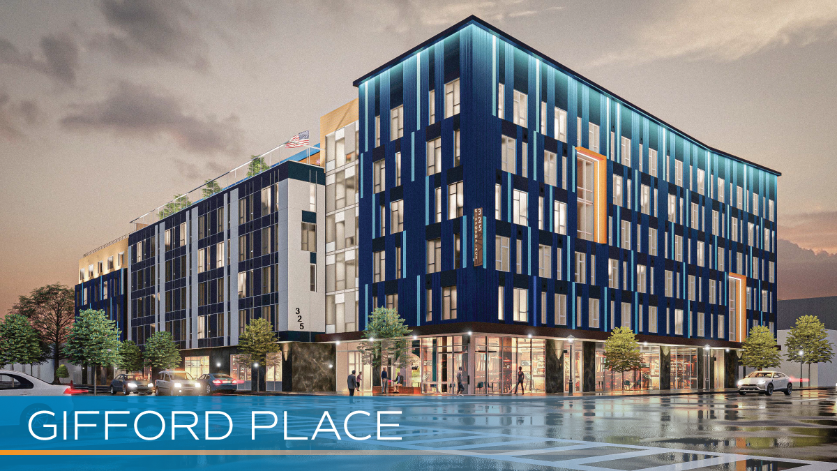 Gifford Place building rendering