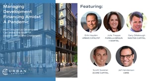 managing development financing amidst a pandemic slide with featured speakers