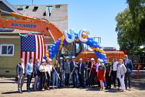 Urban Catalyst team at groundbreaking ceremony