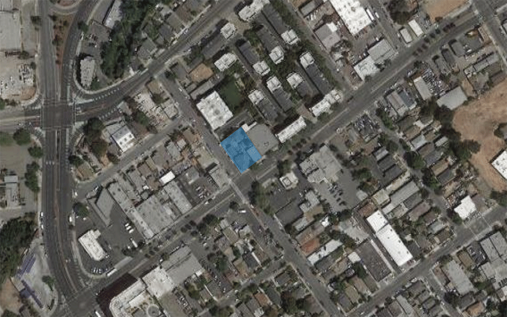 overhead view of real estate property in San Jose that Urban Catalyst bought